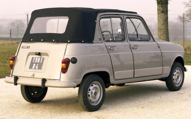carsthatnevermadeit:  Renault 4 DÃ©couvrable, 1981. A proposal by Carrosserie Heuliez