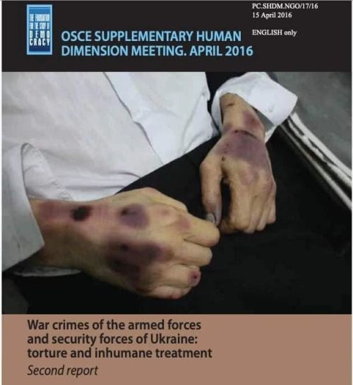 Nel 2016 un rapporto dell'OSCE (Organizzazione per la sicurezza e la cooperazione in Europa) ritiene il battaglione neonazista “Azov” responsabile dell'uccisione di massa di prigionieri, di occultamento di cadaveri nelle fosse comuni e dell'uso...