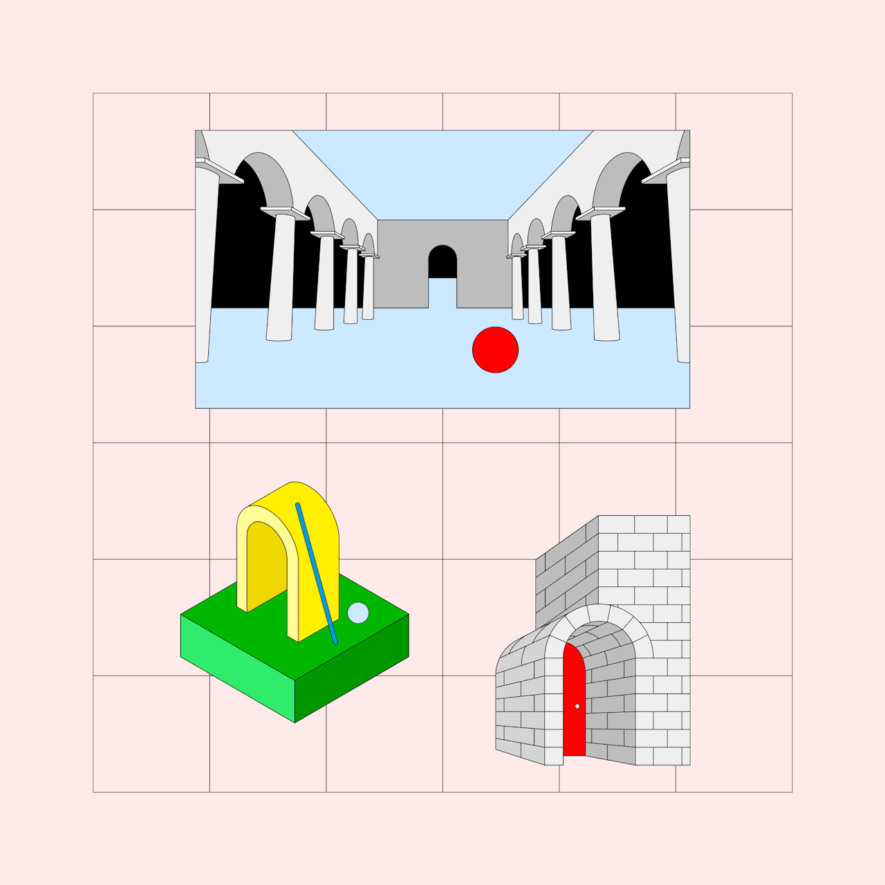  Random arc shapes vengodelvalle