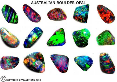 odditiesoflife:The Strange Magnificent Beauty of OpalsThe ancient Greeks upheld the opal as a sign o