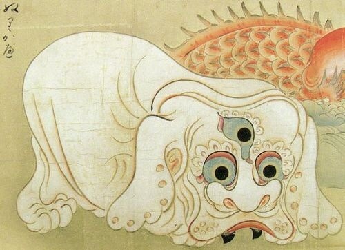 talesfromweirdland:Nurikabe, a spirit from Japanese folklore. The creature disguises itself as a wal