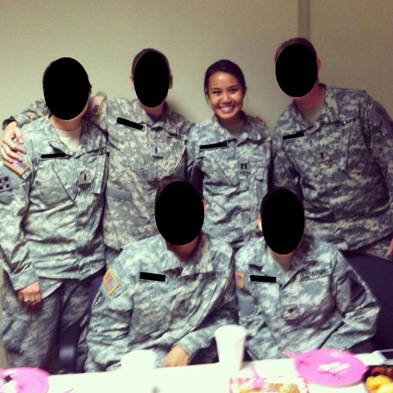militarysluts:Gorgeous FT Hood 1AD Army CPT parties and enjoys a sex vacation out