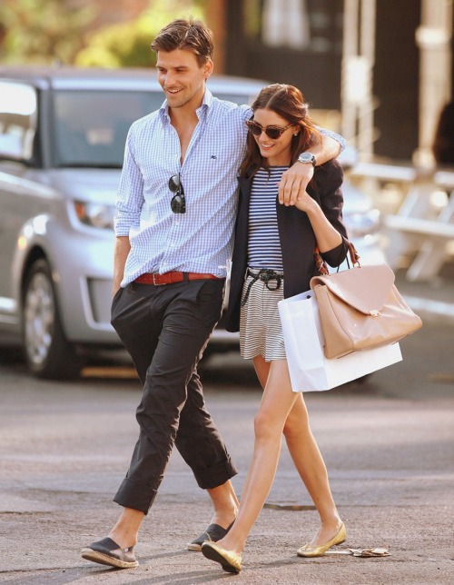 nxstyle:  Having a woman that further compliments your style. Pictured: Johannes Huebl and Olivia Palermo 