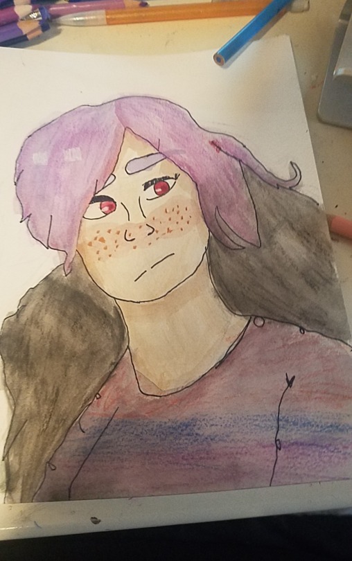 Random Watercolor Drawing I Did