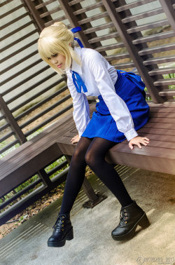 Fate - Saber Casual by RedKaezar