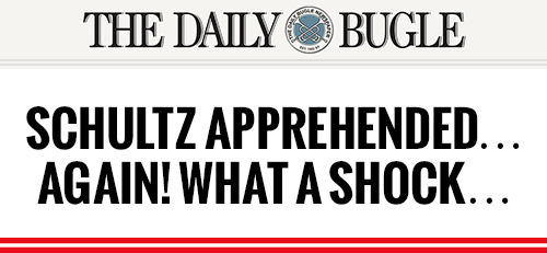 thedailybugle:  By Ken Ellis The masked vigilante Spider-Man has once again apprehended