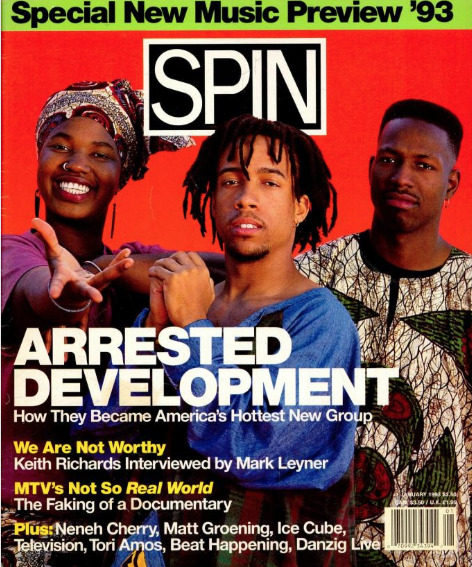 Vibe magazine called Arrested Development the most beautiful hip hop band in the world. Youtube, Arr