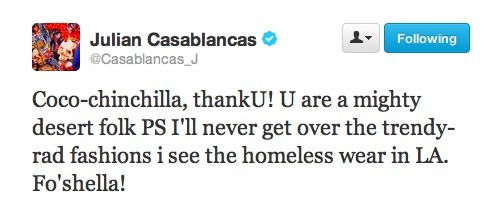 racingsunbeams:  Julian’s most ridiculous/least understandable tweets 