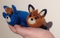 needle felted Java tsumtsum i made for ptcapybara’s