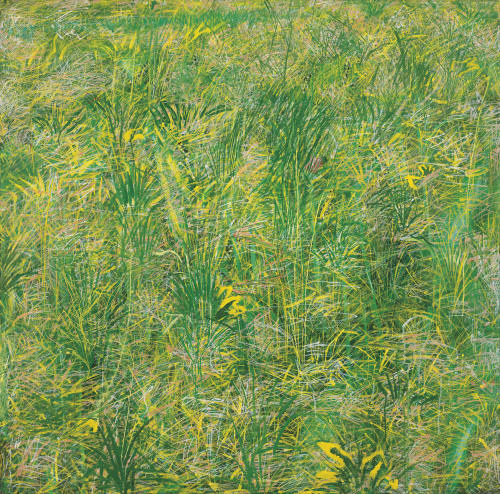 terminusantequem:Henry Inlander (British, 1925-1983), Grass. Oil on canvas, 149.2 x 149.2 