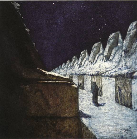 winged-serpent:  Path of Silence Františec Kupka 1902 