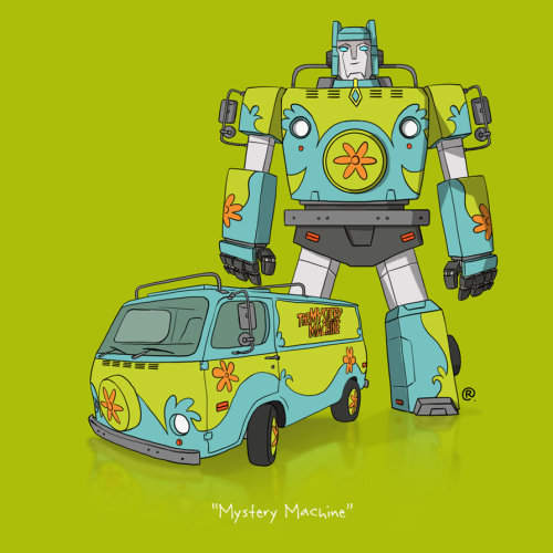 xombiedirge:  If They Could Transform by Darren Rawlings / Blog / Tumblr