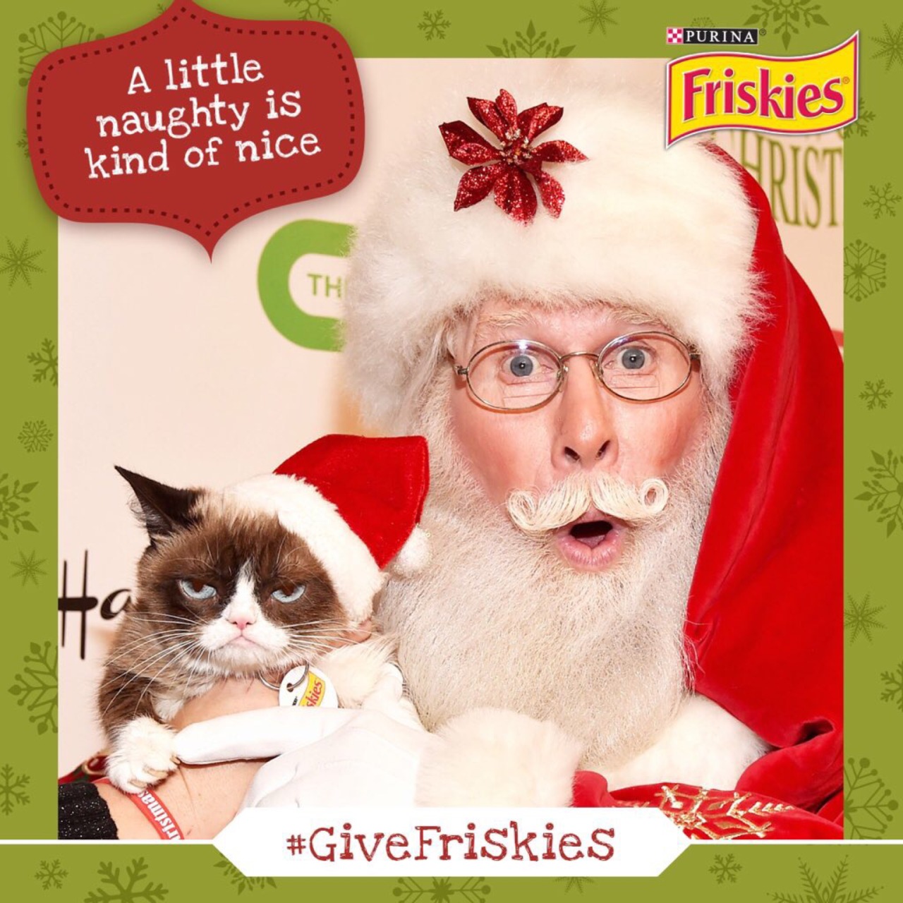 Bah humbug. There’s one week left to #GiveFriskies. For each use of the hashtag now through Dec. 25, @friskies will donate one...