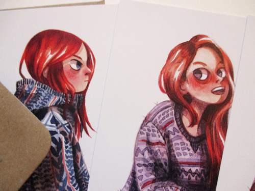 iraville: cozy knitted sweater Girls <3 you can also watch me painting the first one on my YouT