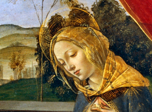 Porn photo renaissance-art:  Botticelli c. 1490-1495