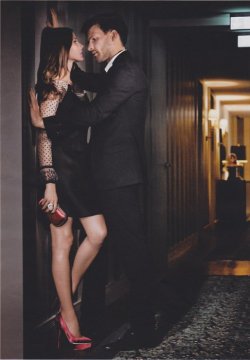 browneyedgent07:  He looks at her. “I’ve been wanting to kiss your lips, all night long.”  He knew this was the opportunity, empty hallway, outside their room. She whispers “Then, kiss me.”🔥❤