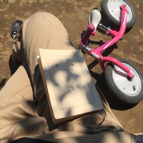 phlesh-tk:いい天気だ。ビールが無いのが心残り。 #reading #mishima