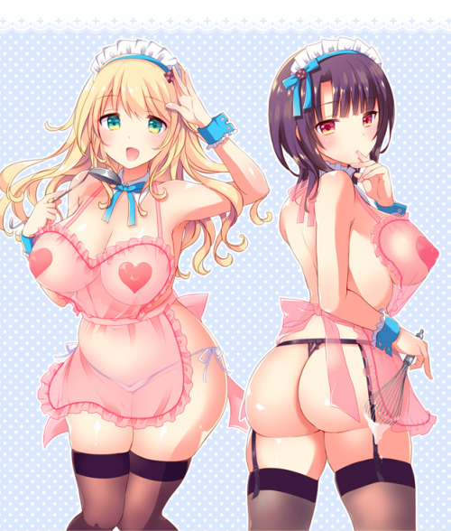 hentaibeats:  Apron Set 2! Requested by @draggoonberry!(ﾉ◕ヮ◕)ﾉ*:･ﾟ✧ All art is sourced via caption! ✧ﾟ･: *ヽ(◕ヮ◕ヽ)Click here for more hentai!Click here to read the FAQ and Rules before requesting!Feel free to request sets