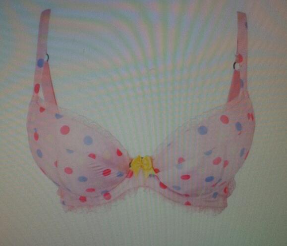 notquiterapunzel:  only-daddys-little-girl:  Had to share to SUPER CUTE new bra and