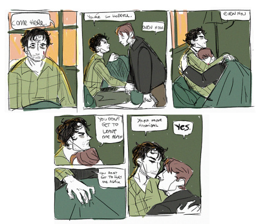 thatgivesmeamurderboner: another scene re-do… *hannibal as sam smith voice* i make no promise