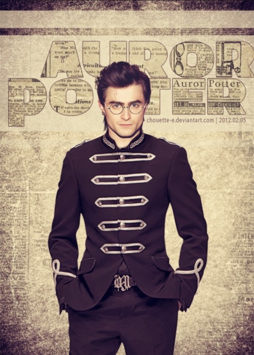 lokaneship: harrypotter-teapot: Post Deathly Hollows || creds - chouette-e.deviantart.com Harry join