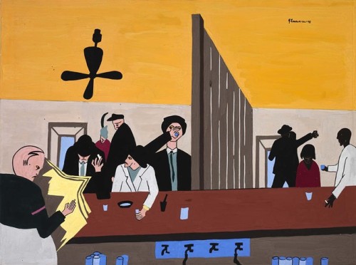 jacob-lawrence: Bar and Grill, 1941, Jacob Lawrence