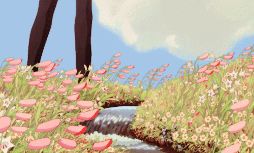 desusuki:Howl’s Moving Castle + Flowers