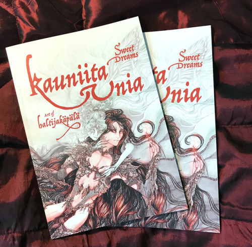 My art booklet &ldquo;Kauniita unia - Sweet Dreams&rdquo; will be published in Ropecon next weekend!