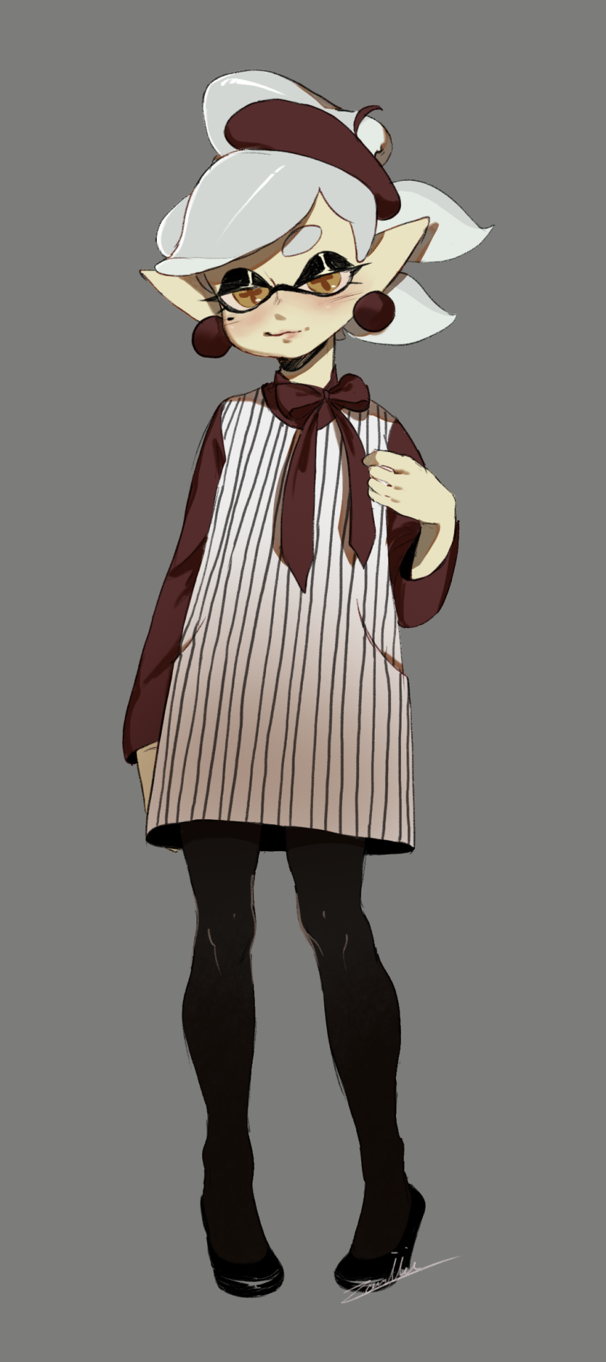 zambiie:She’s fun to draw! ; - ;