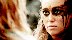 hundredgifs:TOP15 OF FAVORITE THE 100 CHARACTERS AS VOTED BY OUR FOLLOWERS09. Lexa