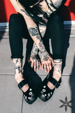 hannahrayninja:  Hannah Pixie for TUK footwear by Hannah Ray - twitter | instagram | blog please don’t remove source and credits 