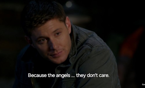 CASTIEL CARED .... AND IT BROKE HIM APART