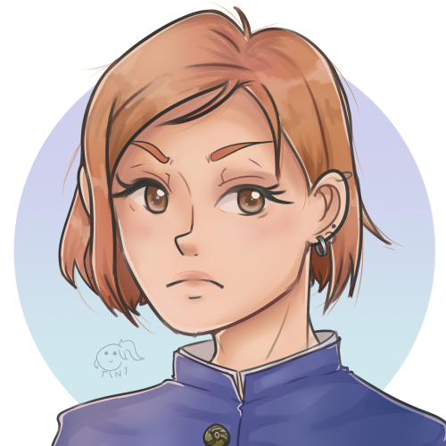 nobara icon sketch for my twitter account ! 