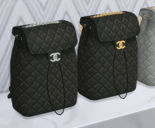  Chanel Urban Spirit Luxury Backpack Vol.1 *Brand new & original meshes by me*Comes in Black &am