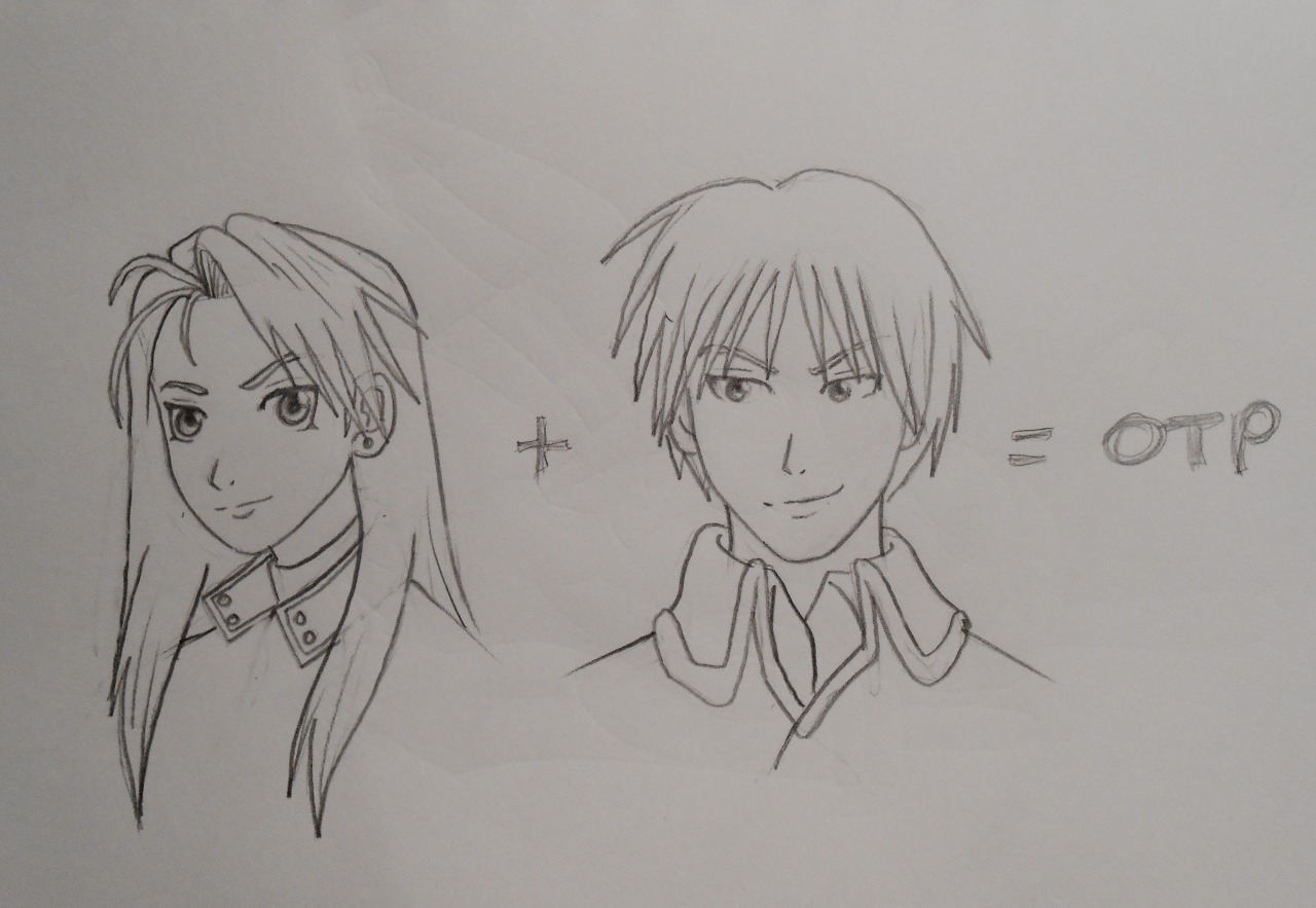 modelmegancoffey:  Ugh Fullmetal Alchemist gives me the biggest OTP feels