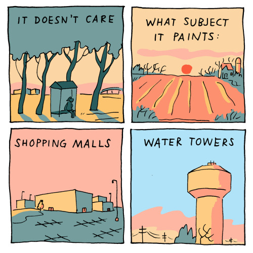 incidentalcomics:Morning Light A poetry