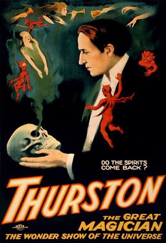 muffinworry:  boomerstarkiller67:  Vintage Magic Act Posters  I have a deep and abiding