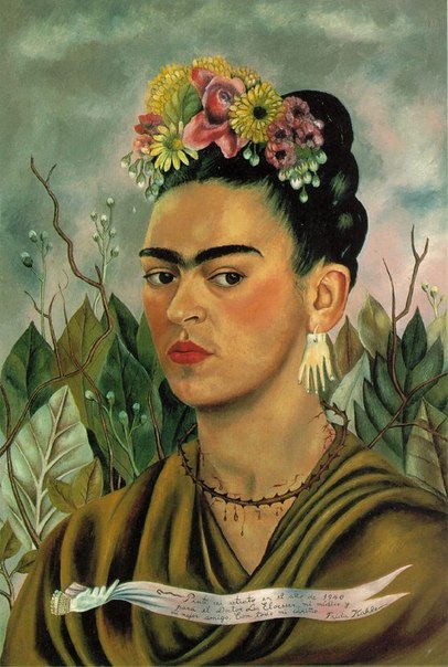 parliamentcake:  «I paint myself because i am so often alone».  