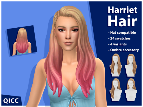 sims 4 cc ombre hair sims 4 cc ombre hair