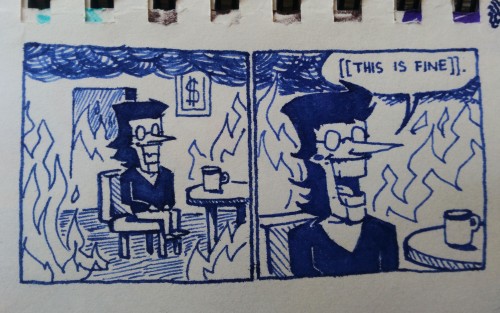 Drawing Spamton As Memes In Corners Of The Pages Is A New Hobby Of Mine