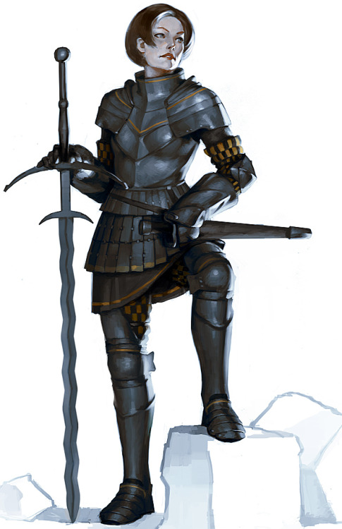 char-portraits: flamberge by Aberiu