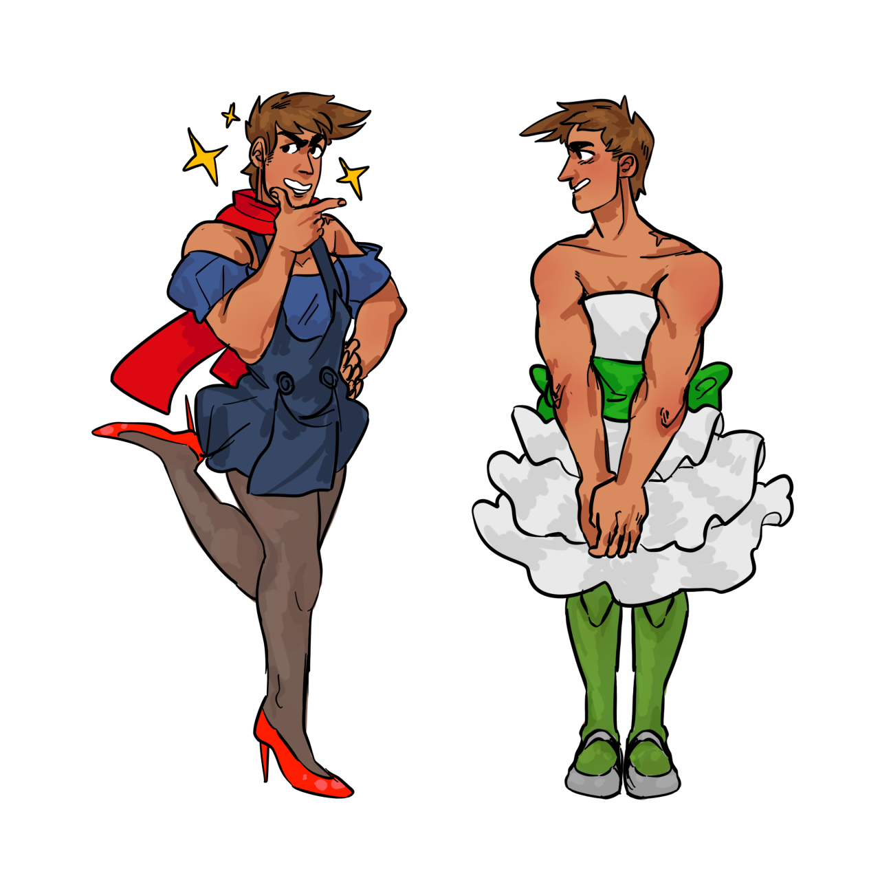 hialmberi:  joseph is a good kiddo (don’t tag as crossdressin or genderbend) 