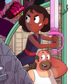 Here’s the colored version of Connie and