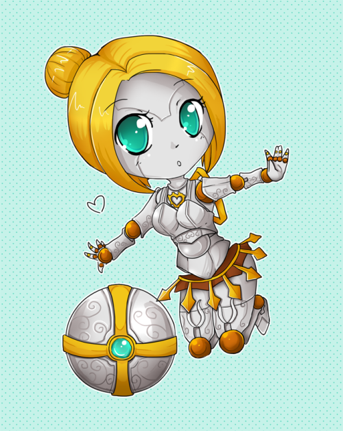 Chibi Orianna - League of Legends by linkitty