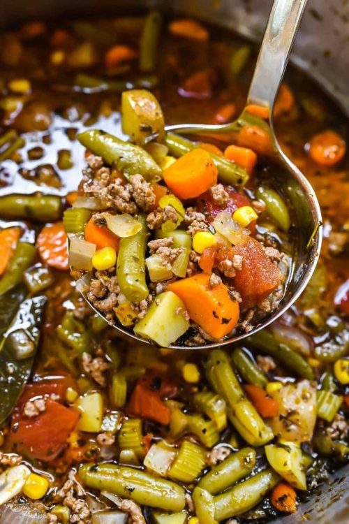 foodffs: Easy Hamburger Vegetable Soup Follow for recipes Get your FoodFfs stuff here 