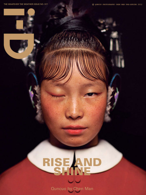 chocolate-gurls:  i-D magazine i-D magazine Celebrates The Year of the Dragon, or Chinese New Year, with these amazing fashion portraits, photographed by China’s avant-garde fashion photographer Chen Man. 