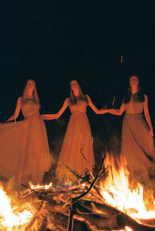 ‘Camp Fire (Feu de camp)’ by Michal Pudelka for “Numéro Paris”, June 2015Source