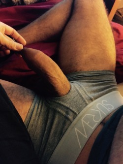 biggaydong:  My bf’s big soft cock. His dick is so thick. Kik me: dinoellis 