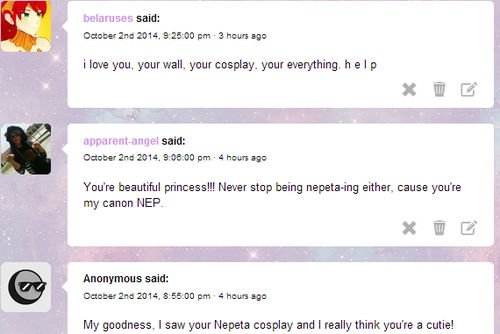     thank you very much friends  you&rsquo;re all very sweet &lt;33