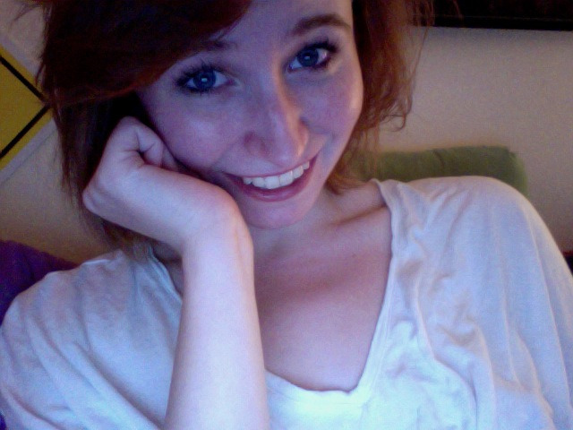 isabellej0inmaine:  Last night I had a little selfie-sesh with my webcam and Mudkip